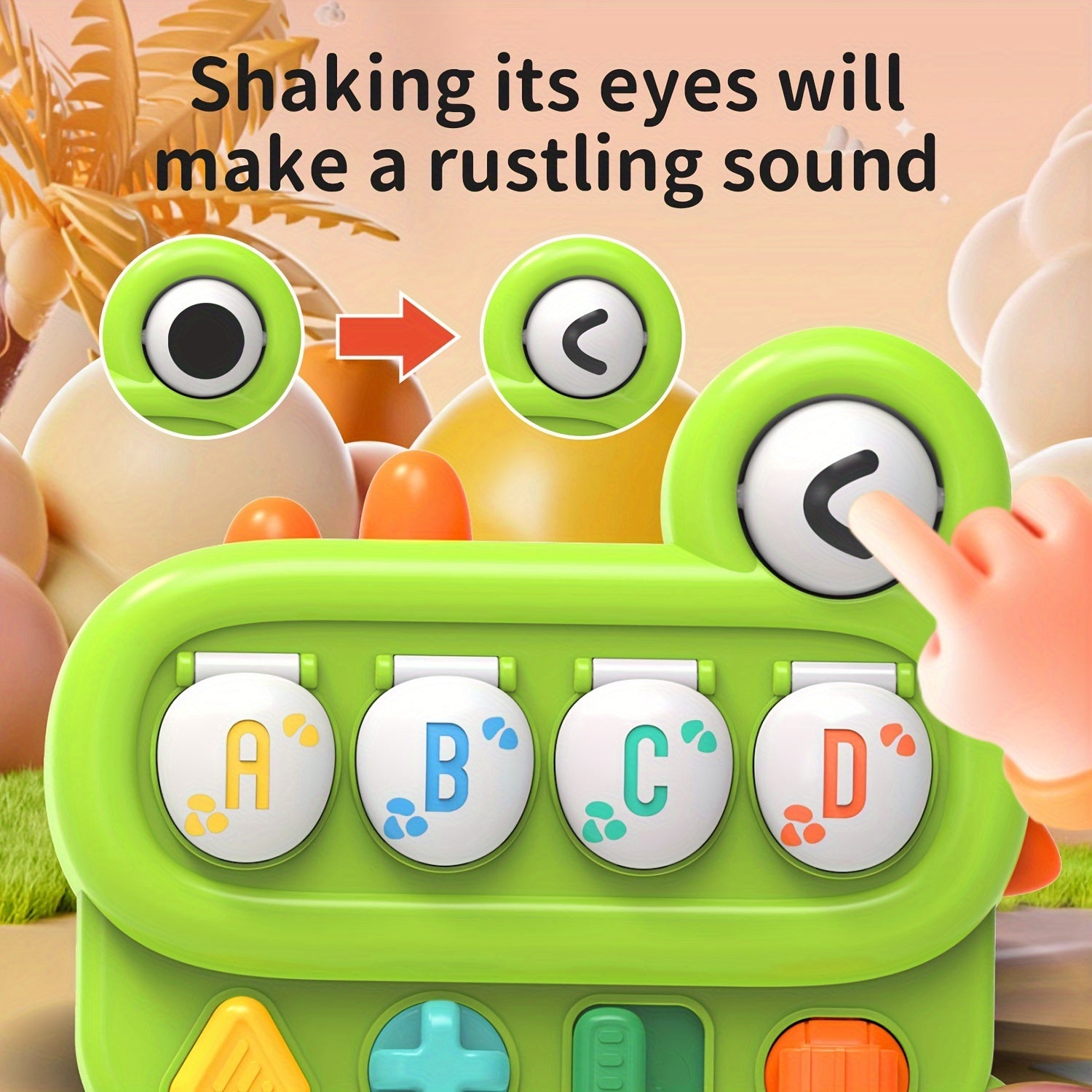 Weiff Pop Up Dinosaur Toy Interactive Early Learning Plaything