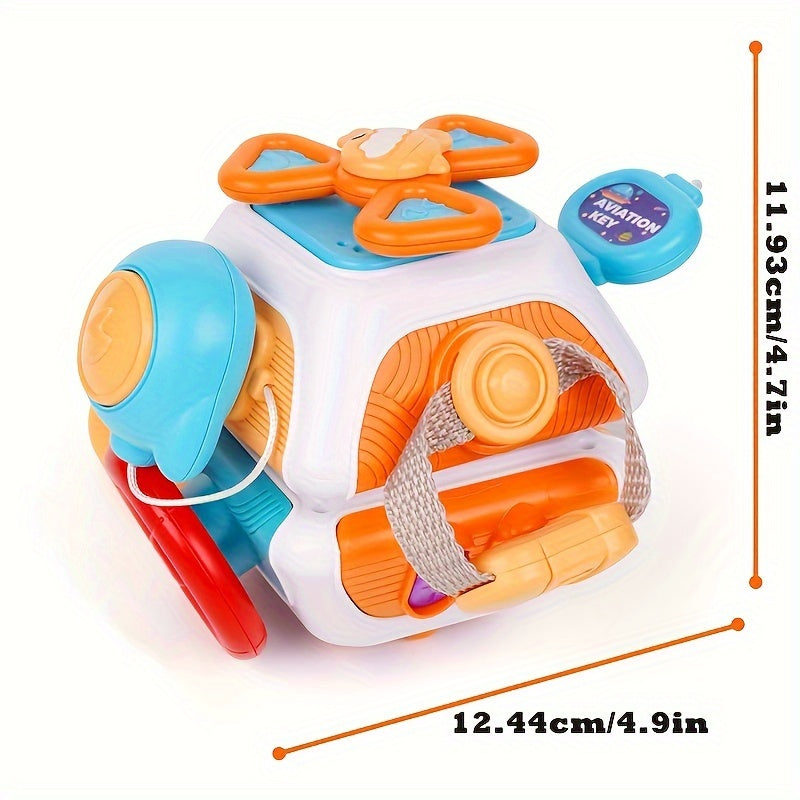 Activity Cube Toy Hand Catching Ball Educational Toy Sensory Fine Motor Skills