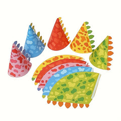 20pcs Dinosaur Party Hats for Birthday & Themed Events