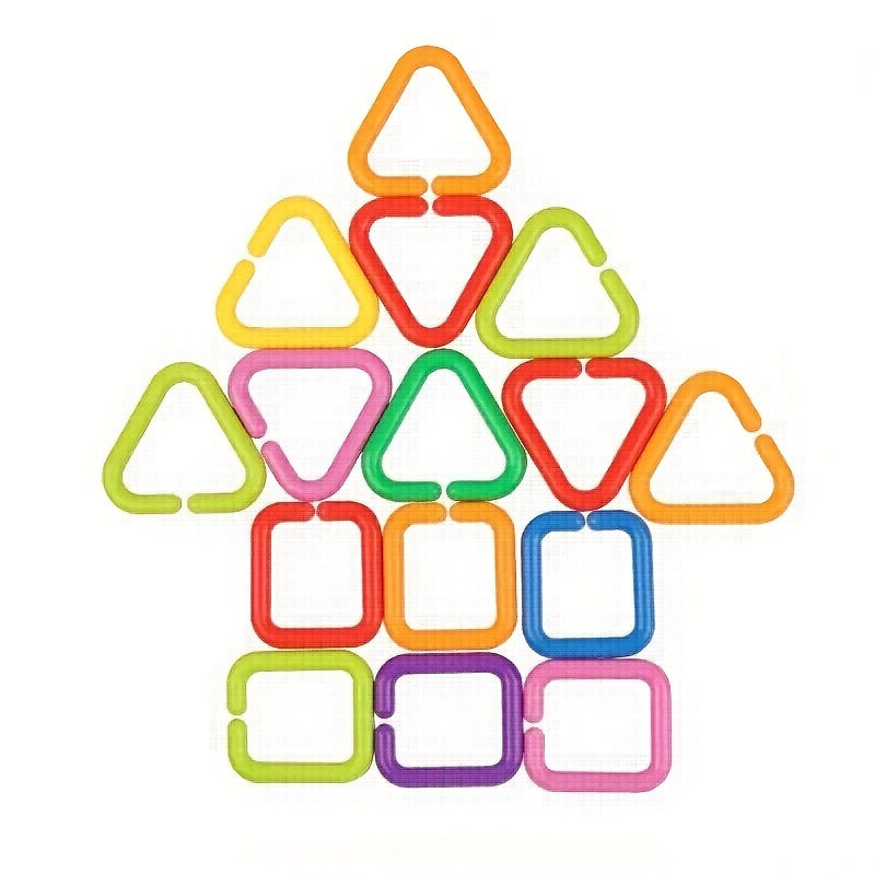 Geometric Chain Buckle Toy for Cognitive Development - Christmas Gift