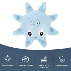 Splash Buddy Interactive Light Up Water Spray Bathtub Toy