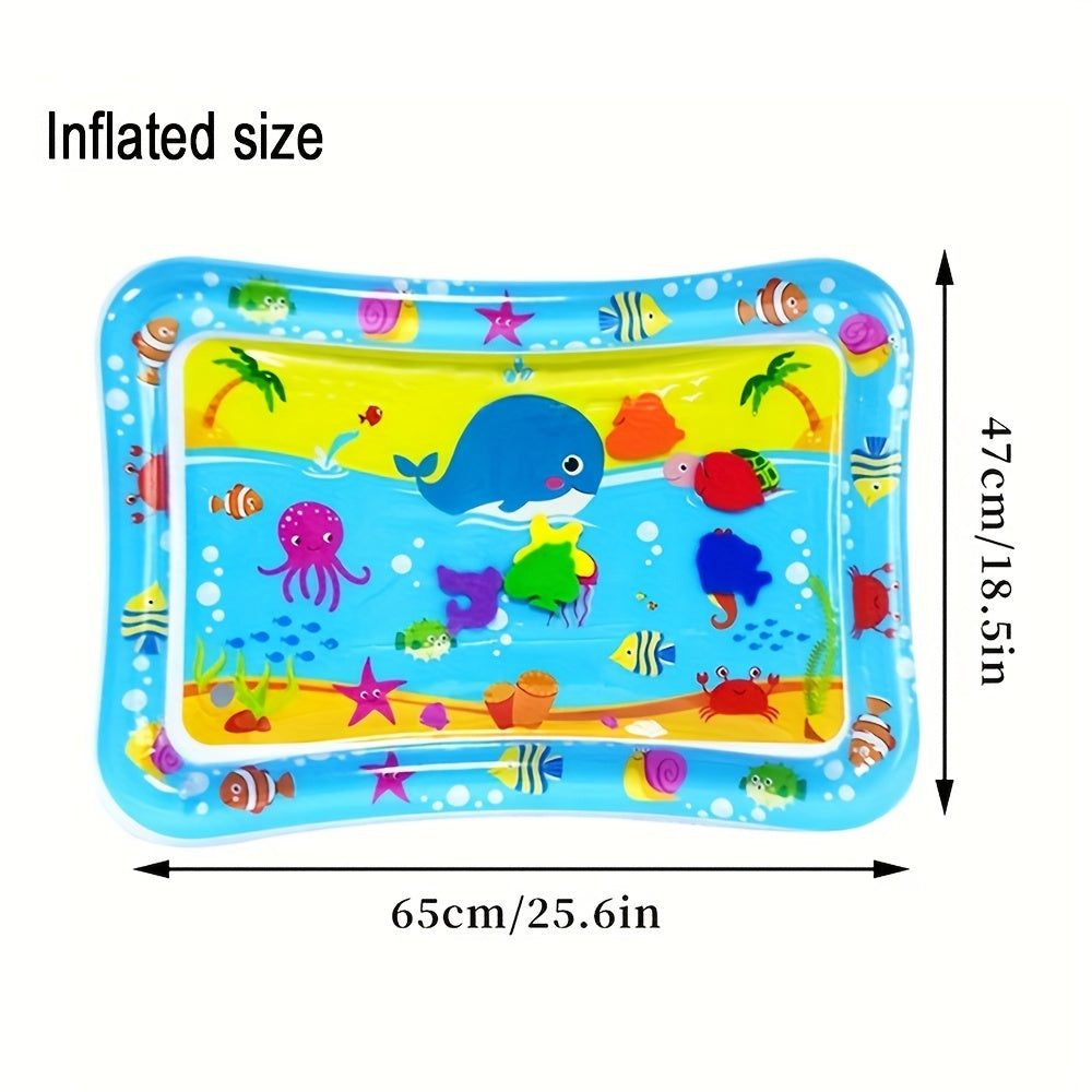 Whale Pat Pad Tummy Time Water Mat - Halloween Christmas Gift