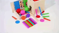 Early Education Wooden 6 in 1 Intelligence Toy