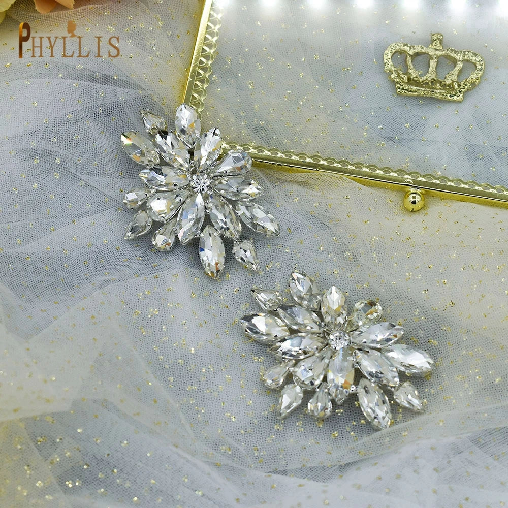 DIY Shoe Accessories Bead Shoe Clips 2pcs Shoe Clip Decoration