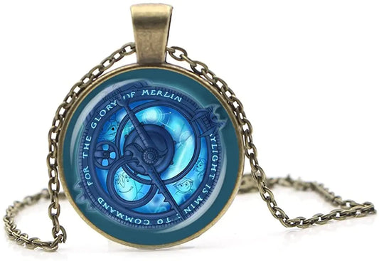 Vintage Amulet Trollhunters Pendant Necklace Toy Trollhunter Amulet Jewelry