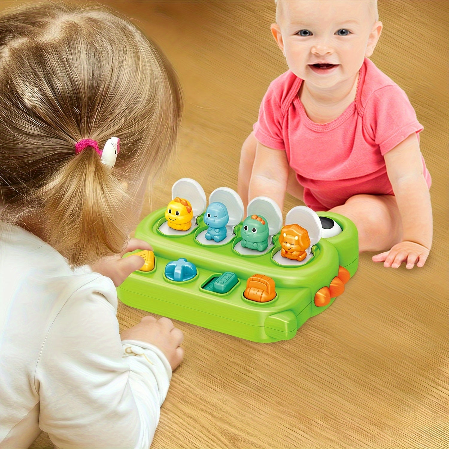 Weiff Pop Up Dinosaur Toy Interactive Early Learning Plaything