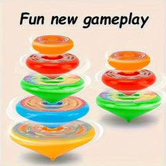 5pcs Colorful Spinning Toys for Group Play - Party Favors & Holiday Gifts