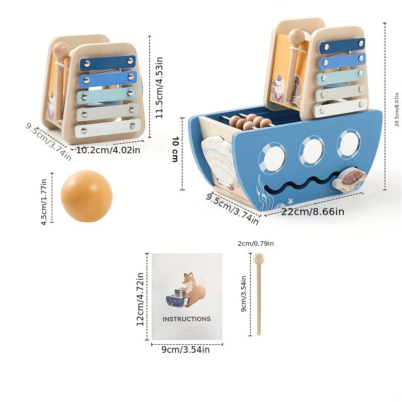 5 in 1 Ocean Adventure Playset for Kids - Ideal Gift for Halloween