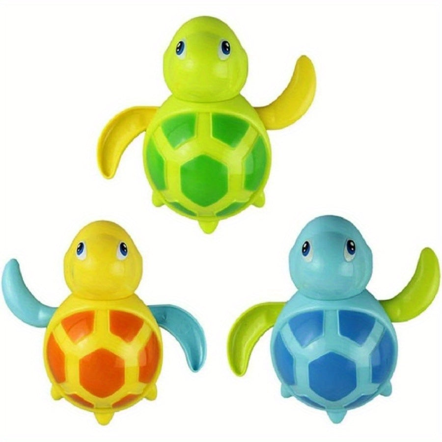 3pcs Bath Swimming Turtle Toys Water Pool Swimming Turtle Toy