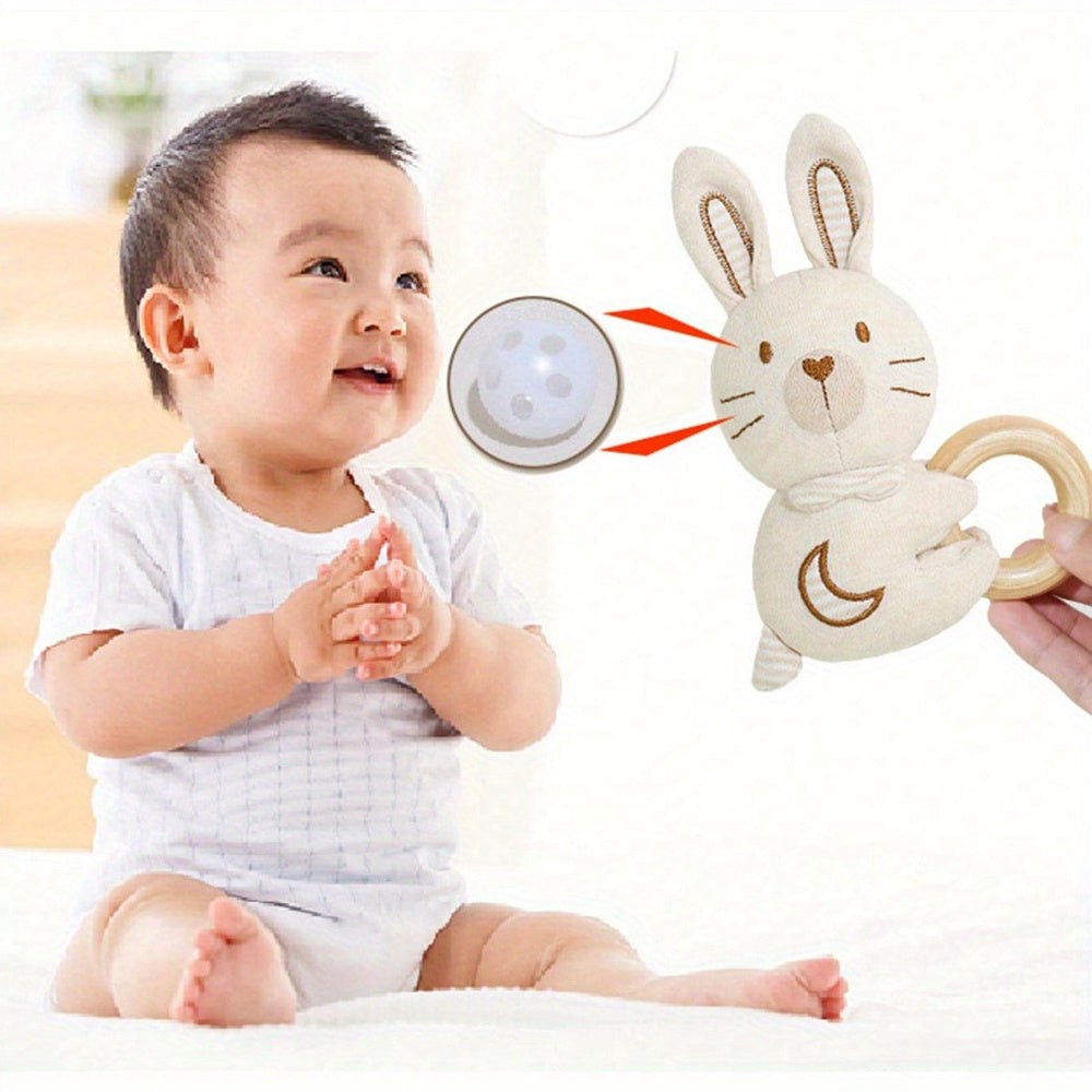 Forest Animal Hand Rattle Toy for Babies