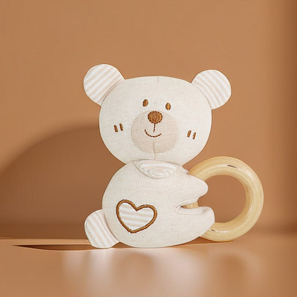 Forest Animal Hand Rattle Toy for Babies