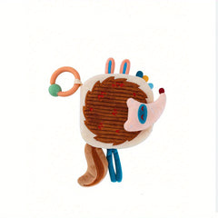 Interactive Youngsters Fabric Book with Animal Tails Sound & Texture Puzzle Toy