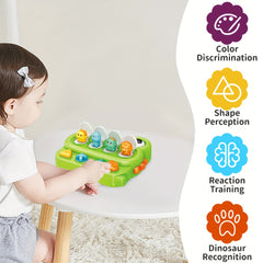 Weiff Pop Up Dinosaur Toy Interactive Early Learning Plaything