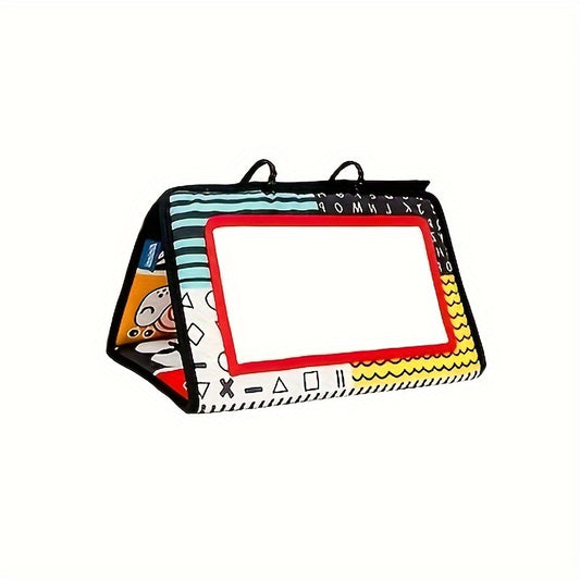 Foldable Polyester Mirror Toy Orange Mixed Red Car Back Seat Decor