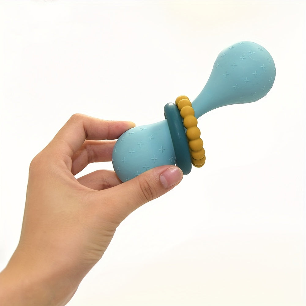 Silicone Kids Rattle Toy Set for Teething Play 0-1