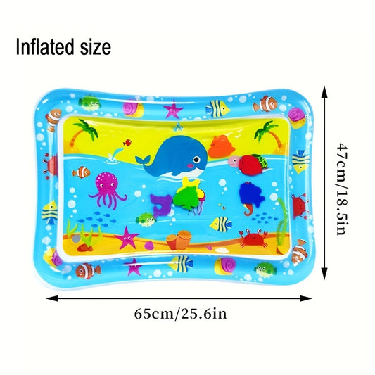 Whale Pat Pad Tummy Time Water Mat - Halloween Christmas Gift