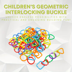 Geometric Chain Buckle Toy for Cognitive Development - Christmas Gift