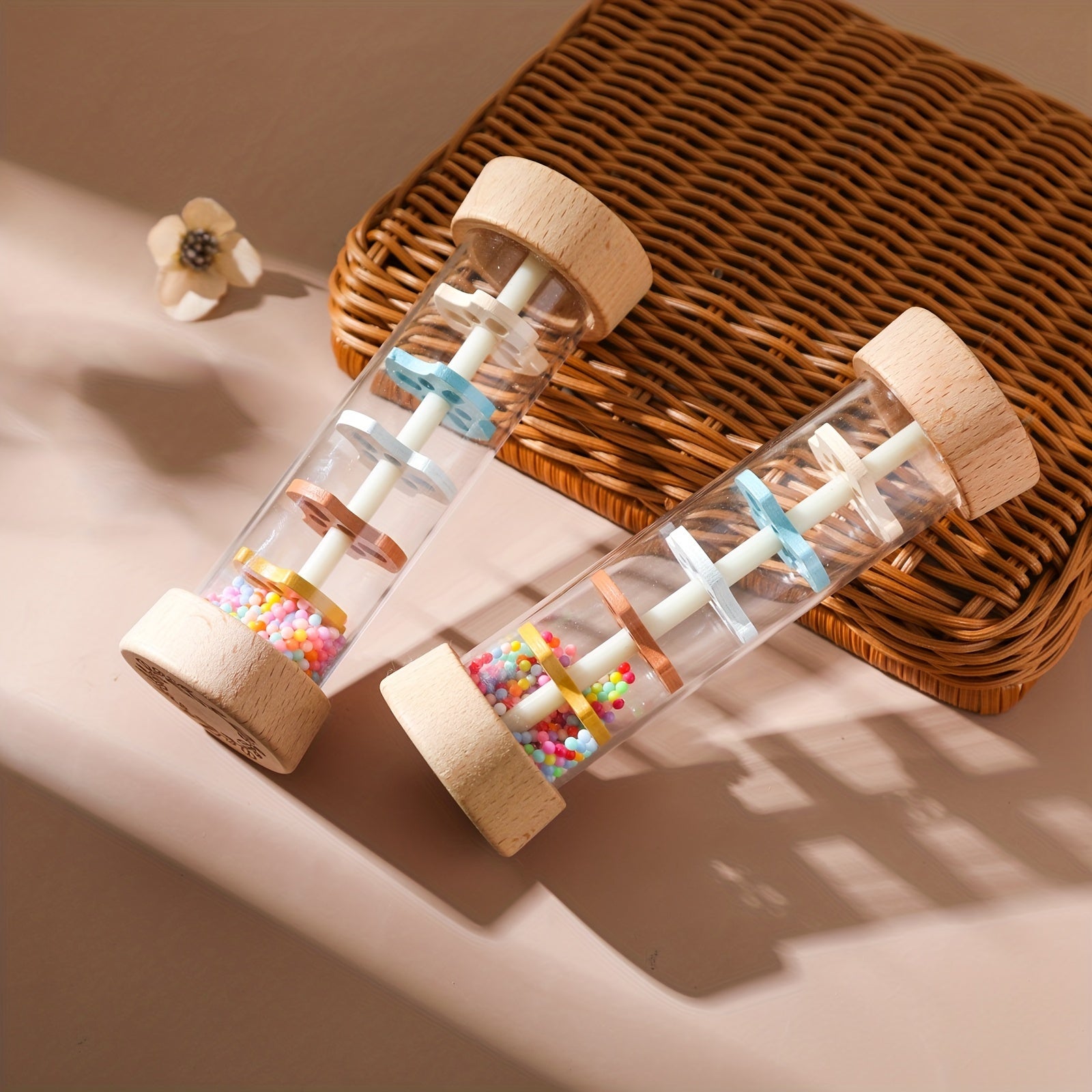 Rain Sound Tunnel Fun Musical Toy with Rattle for Kids & Toddlers