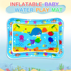Whale Pat Pad Tummy Time Water Mat - Halloween Christmas Gift
