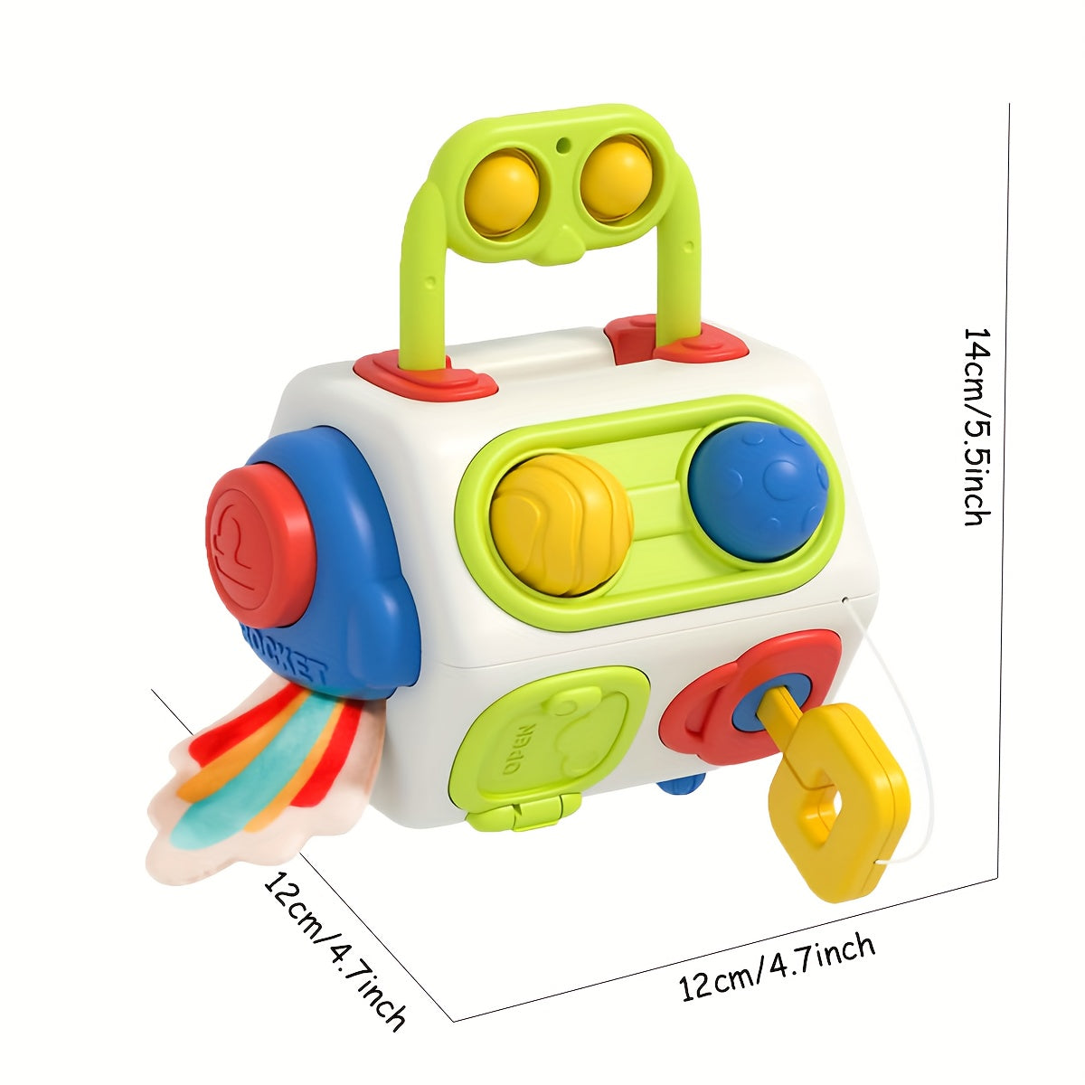 Busy Cube Toddler Sensory Activities Toy Christmas Gift Educational