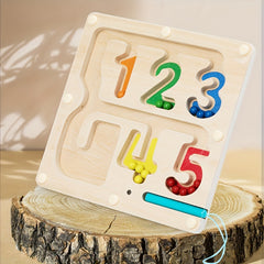 Magnetic Digital Bead Maze Toy - Logical Thinking & Cognitive Training