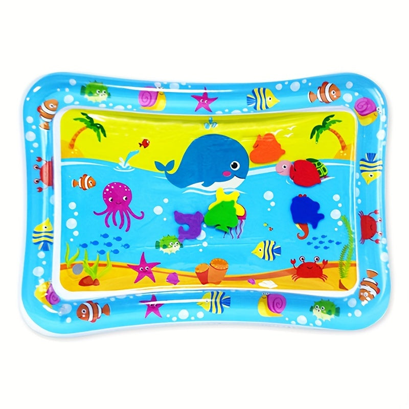 Whale Pat Pad Tummy Time Water Mat - Halloween Christmas Gift